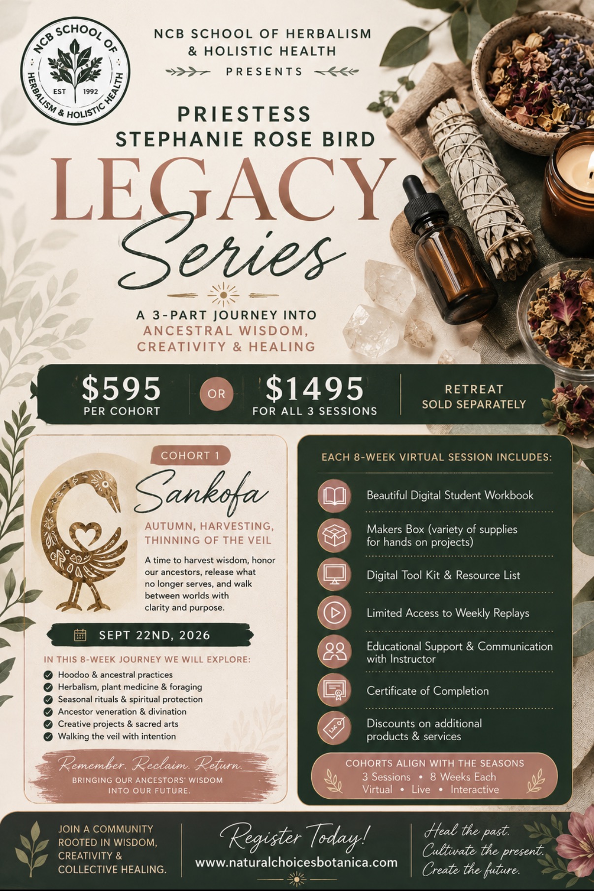 Stephanie Rose Bird Legacy Series