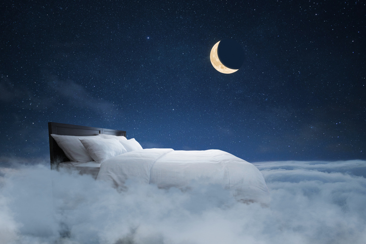 Bed for Dreamwork with the Moon