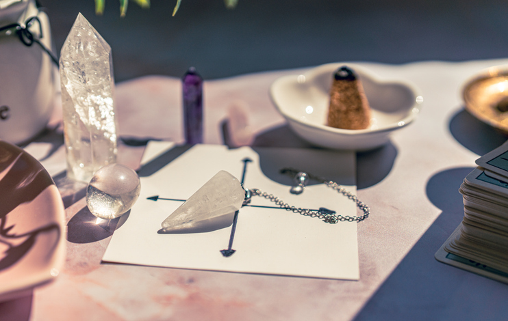 Crystals, Cards, and Pendulums for Divination