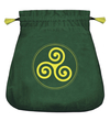 Celtic Triskel Velvet Bag