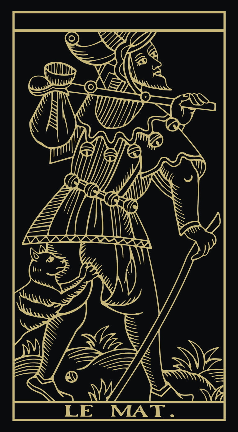 Marseille Tarot: Gold and Black Edition | Llewellyn Worldwide, Ltd.