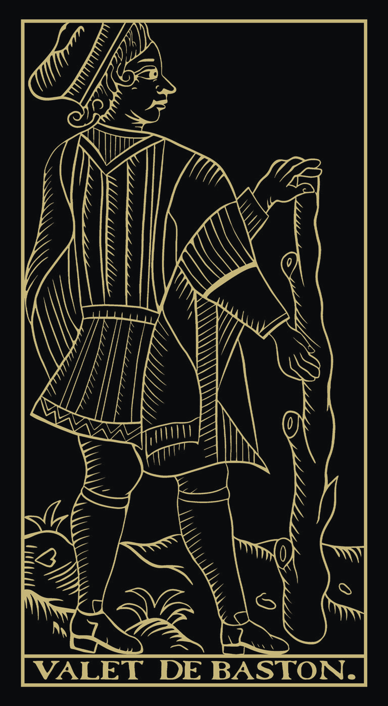 Marseille Tarot: Gold and Black Edition | Llewellyn Worldwide, Ltd.
